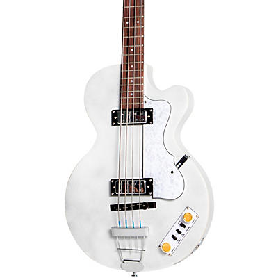 Hofner Ignition Series Short-Scale Club Bass Pearl White for sale