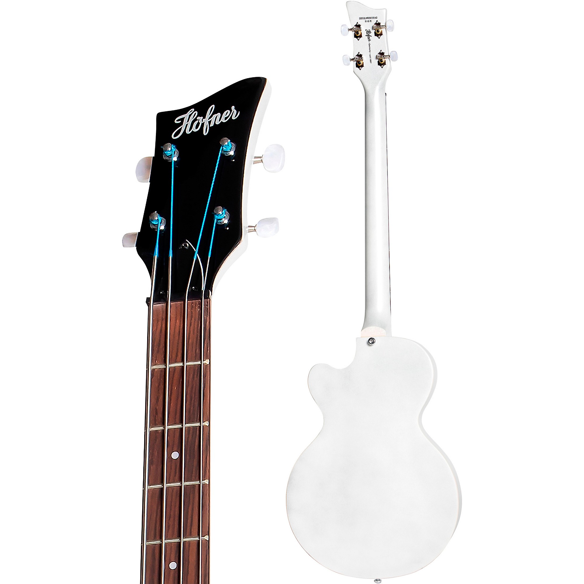 Hofner Ignition Series Short-Scale Club Bass Guitar Pearl
