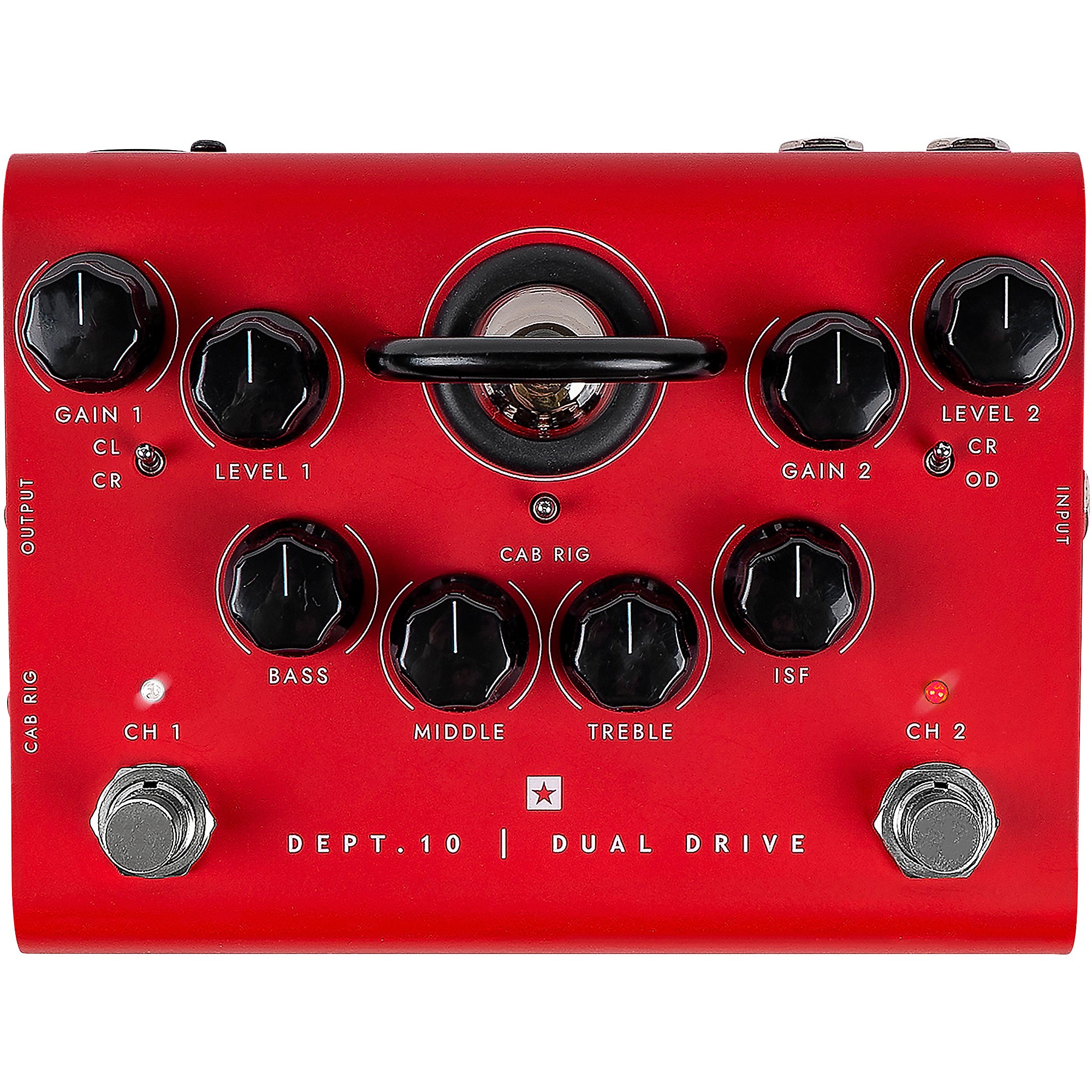 Blackstar Dept 10 Dual Valve Drive Effects Pedal Black | Guitar Center
