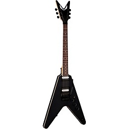 Dean VX With Floyd Rose Tremolo Electric Guitar Black Satin