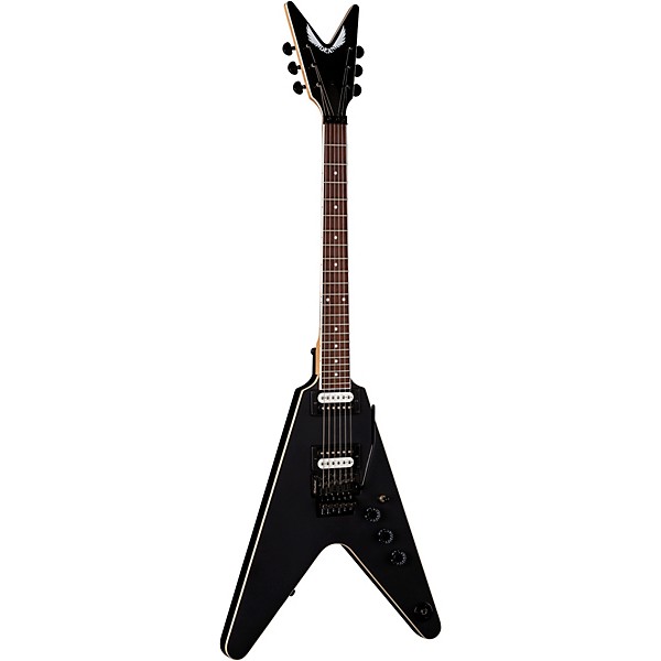 Dean VX With Floyd Rose Tremolo Electric Guitar Black Satin