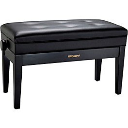 Roland RPB-D400-US Piano Bench, Duet Size, Vinyl Seat Po... Roland RPB-D400-US Piano Bench, Duet Size, Vinyl Seat Satin Black