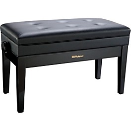 Roland RPB-D400-US Piano Bench, Duet Size, Vinyl Seat... Roland RPB-D400-US Piano Bench, Duet Size, Vinyl Seat Polished Ebony