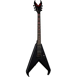 Open Box Dean Kerry King V Black Satin Electric Guitar with Case Level 2 Black Satin 197881103491