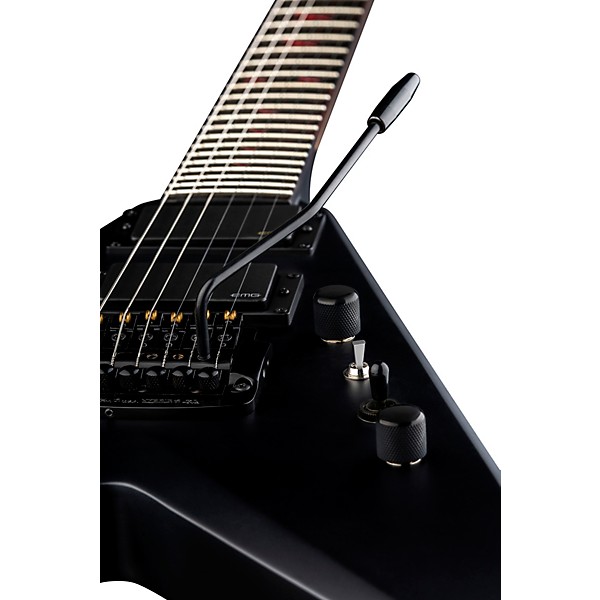 Dean Kerry King V Black Satin Electric Guitar With Case Black Satin