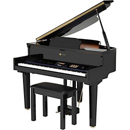 Williams Symphony Concert Digital Grand With Touchscreen and Bench Ebony 88 Key