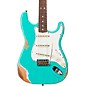 Fender Custom Shop 1967 Stratocaster Heavy Relic Electric Guitar Aged Sea Foam Green thumbnail