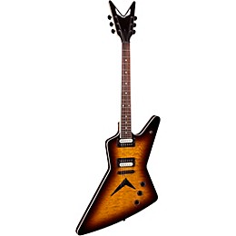 Open Box Dean ZX Quilt Maple Electric Guitar Level 1 Transparent Brazilia