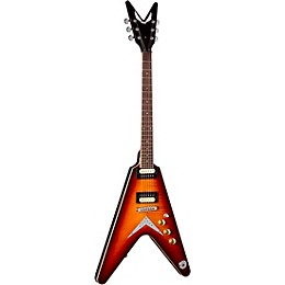 Dean V 79 Flame Maple Electric Guitar Transparent Cherry Burst