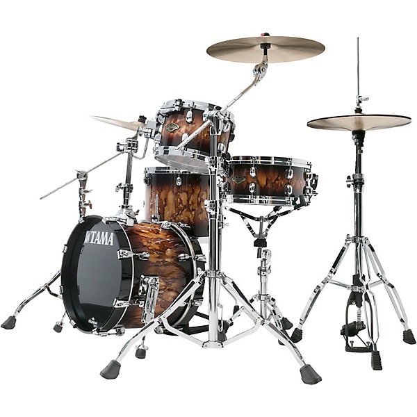 TAMA Starclassic Walnut/Birch 3-Piece Shell Pack with 16 in. Bass Drum Molten Brown Burst