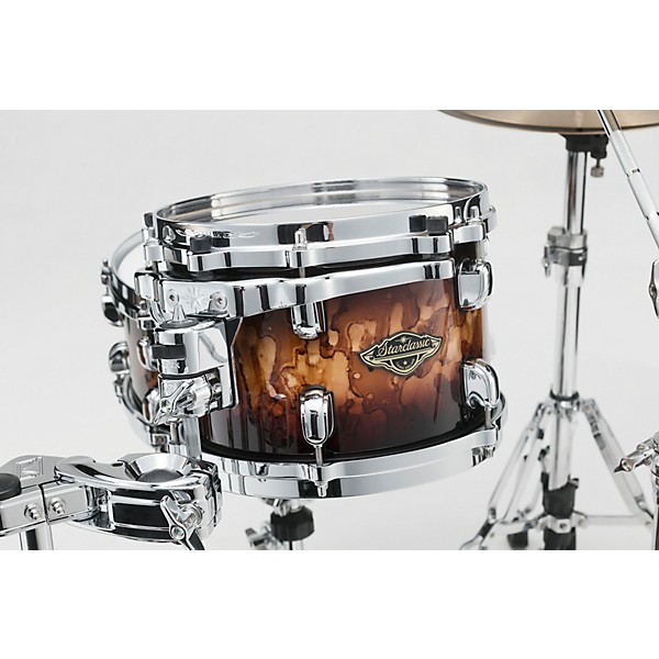 TAMA Starclassic Walnut/Birch 3-Piece Shell Pack with 16 in. Bass Drum Molten Brown Burst