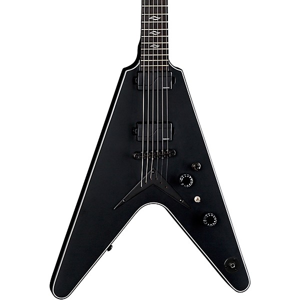 Dean V Select with Fluence Electric Guitar Black Satin