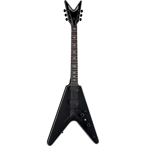 Dean V Select with Fluence Electric Guitar Black Satin