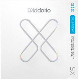 D'Addario XS Acoustic Phosphor Bronze Strings Light (12-53) D'Addario XS Acoustic Phosphor Bronze Strings Light (12-53)