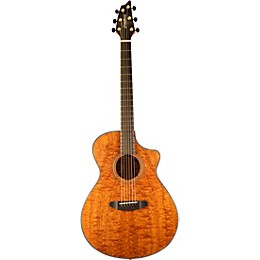 Open Box Breedlove Congo Figured Sapele Concert CE Acoustic-Electric Guitar Level 1 Natural