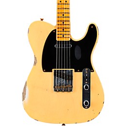 Fender Custom Shop 1951 Limited-Edition Telecaster Relic Electric Guitar Aged Nocaster Blonde