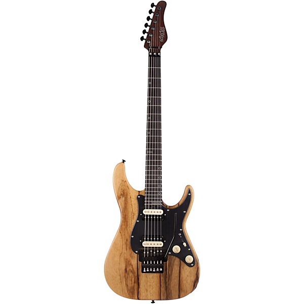 Schecter Guitar Research SVSS Exotic Black Limba 6-String Electric Guitar Natural