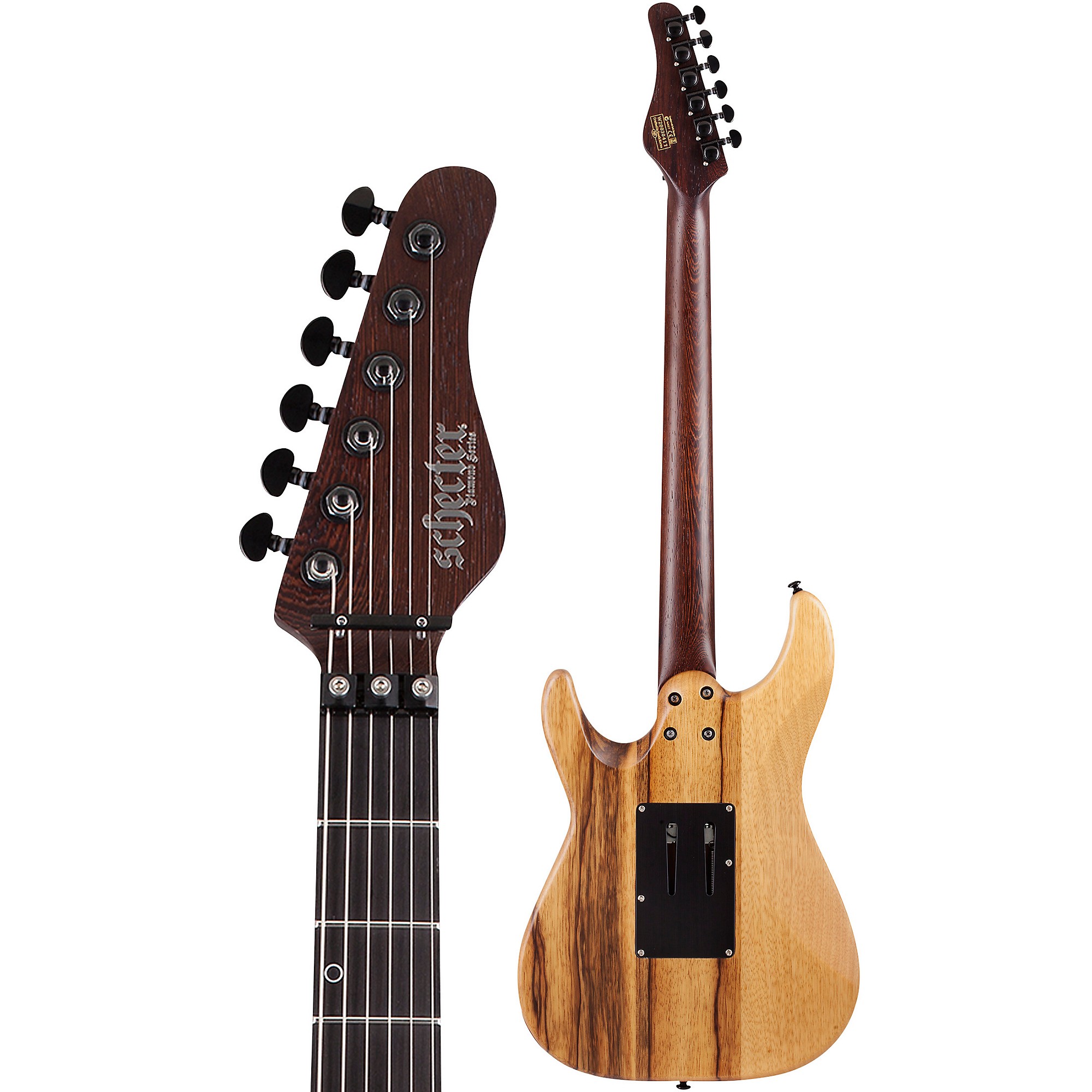 Schecter Guitar Research SVSS Exotic Black Limba 6-String