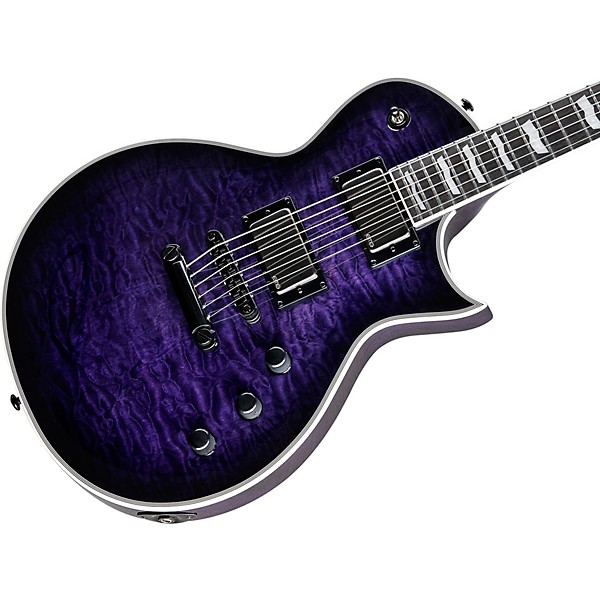 ESP LTD EC-1000 Electric Guitar See Thru Purple