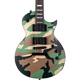 ESP LTD EC-1000 Electric Guitar See Thru Purple ESP LTD EC-1000 Electric Guitar Woodland Camo