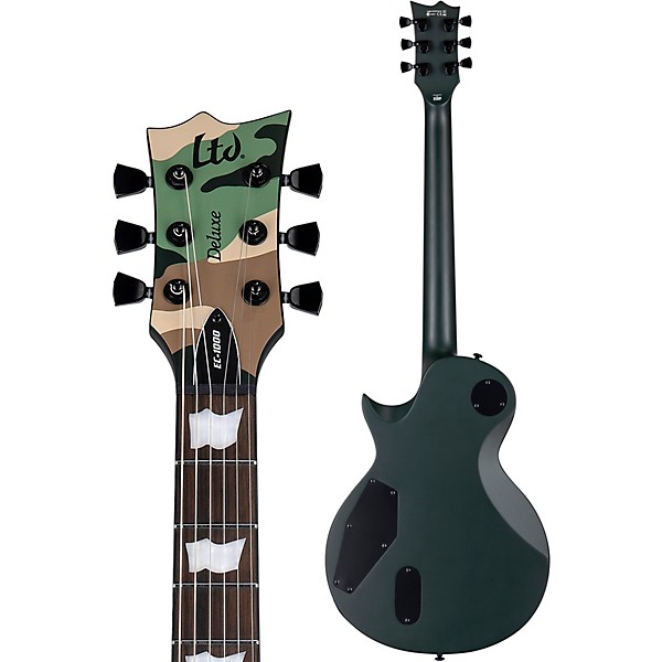 ESP LTD EC-1000 Electric Guitar Woodland Camo