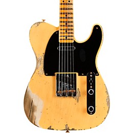 Fender Custom Shop 1951 Limited-Edition Telecaster Heavy Relic Electric Guitar Aged Nocaster Blonde