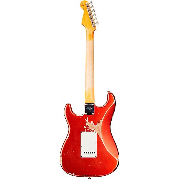 Fender Custom Shop 1959 Stratocaster Heavy Relic Electric Guitar Super Faded Aged Candy Apple Red