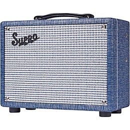 Supro 1605RJ 64 Reverb 5W 1x8 Tube Guitar Combo Amp Blue