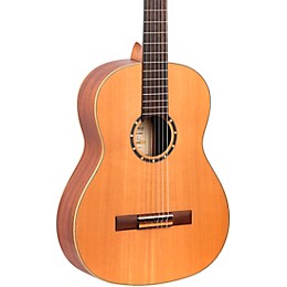 Ortega Family Series R122SN-L Left-Handed Classical Guitar Natural Matte