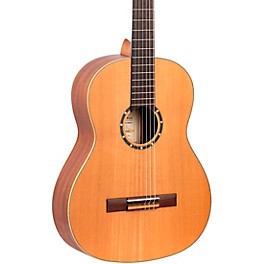 Ortega Family Series R122SN-L Left-Handed Classical Guitar Natural Matte