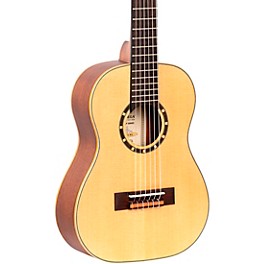 Ortega Family Series R121-1/4-L 1/4 Size Classical Guitar Natural Matte 1/4 Size