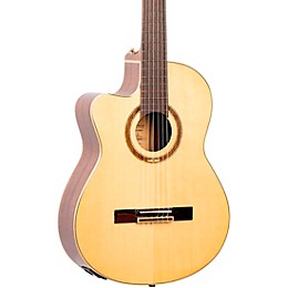 Ortega Performer Series RCE138SN-L Acoustic Electric Nylon Guitar Natural