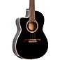Ortega Performer Series RCE138-T4BK-L Thinline Acoustic Electric Nylon Guitar Black thumbnail