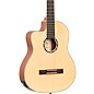 Ortega Family Series RCE125SN-L Thinline Acoustic/Electric Classical Guitar Natural Matte thumbnail