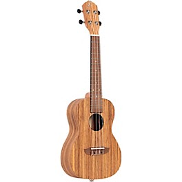 Ortega Timber Series RFU11ZE-L Left-Handed Acoustic Electric Concert Ukulele Natural