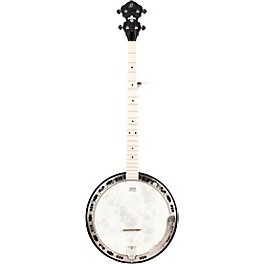 Ortega Falcon Series OBJE400TCO-L Left-Handed 5-String Banjo Satin Black