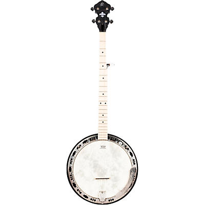 Ortega Falcon Series Obje400tco-L Left-Handed 5-String Banjo Satin Black for sale