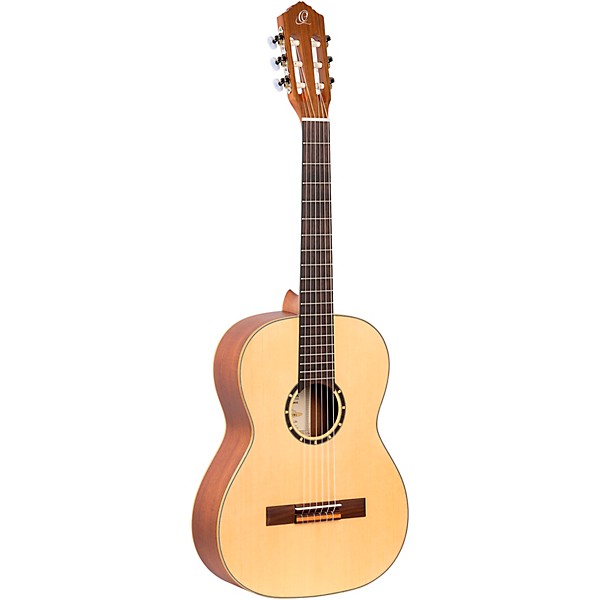 Ortega Family Series R121-7/8-L 7/8 Size Classical Guitar Natural Matte