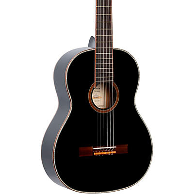 Ortega Family Series R221bk-L Classical Guitar Black for sale