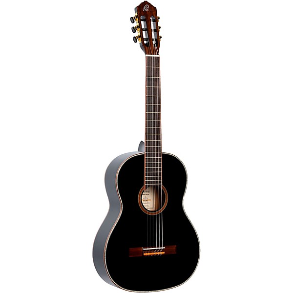 Ortega Family Series R221BK-L Classical Guitar Black