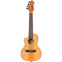 Ortega Horizon Series RUMG-CE-L Left-Handed Acoustic Electric Concert Ukulele Natural
