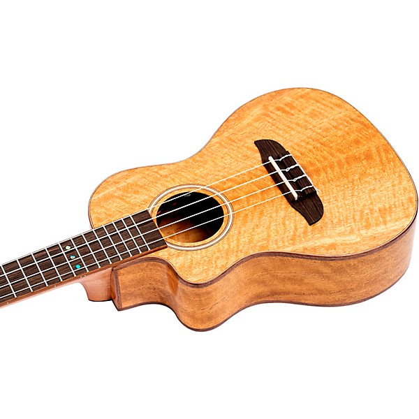 Ortega Horizon Series RUMG-CE-L Left-Handed Acoustic Electric Concert Ukulele Natural