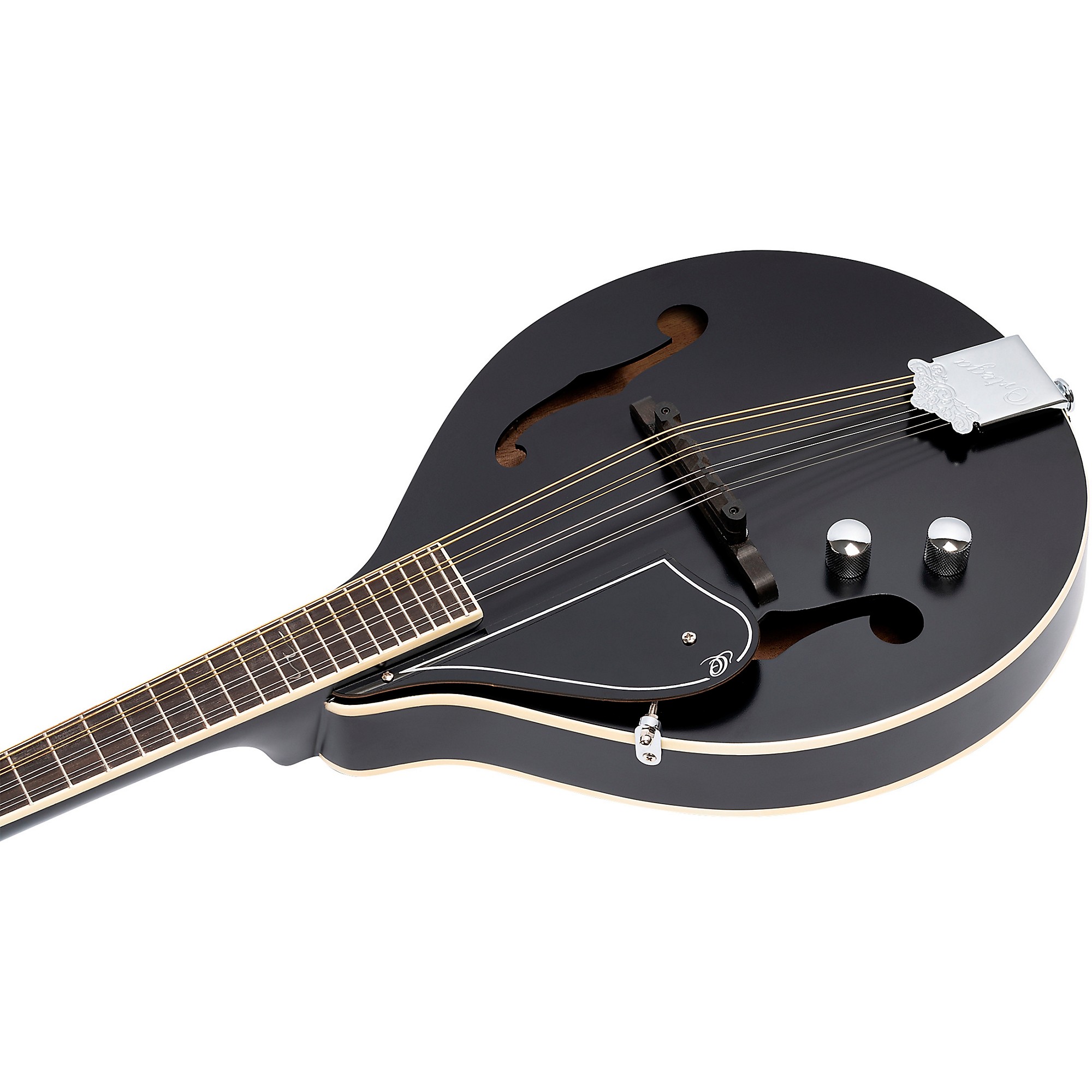 Ortega A-Style Series RMAE40SBK-L Left-Handed Acoustic Electric Mandolin  Black | Guitar Center