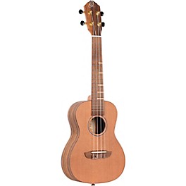 Ortega Timber Series RUTI-CC-L Left-Handed Concert Ukulele Natural