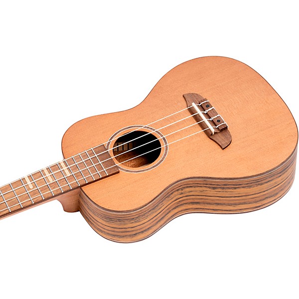 Ortega Timber Series RUTI-CC-L Left-Handed Concert Ukulele Natural