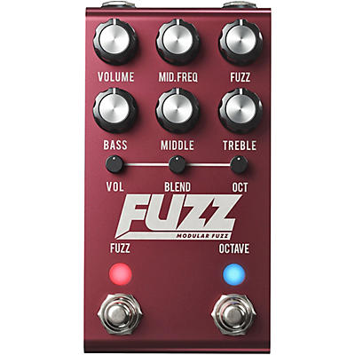 Jackson Audio Fuzz Modular Fuzz Effects Pedal Red for sale