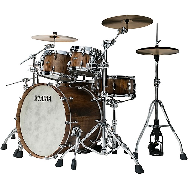 TAMA STAR Walnut 3-Piece Shell Pack With 20" Bass Drum Roasted Japanese Chestnut