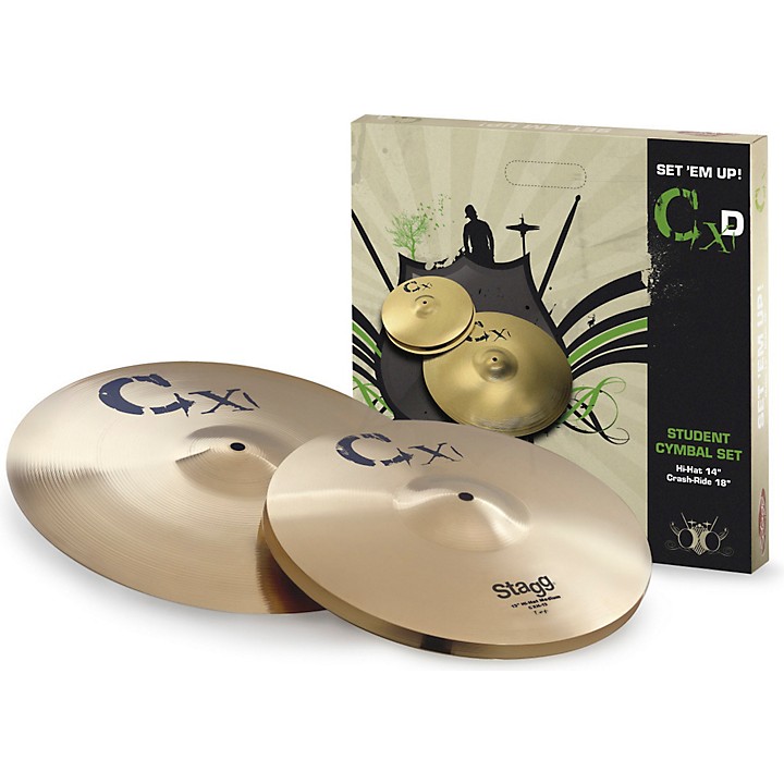 Stagg 14/18 Inch CDX Cymbal Set