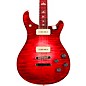 PRS Private Stock McCarty 594 with P90s Curly Maple Top African Ribbon Mahogany Back Stained Curly Maple Fretboard with Pattern Vintage Neck Electric Guitar Blood Red Glow thumbnail