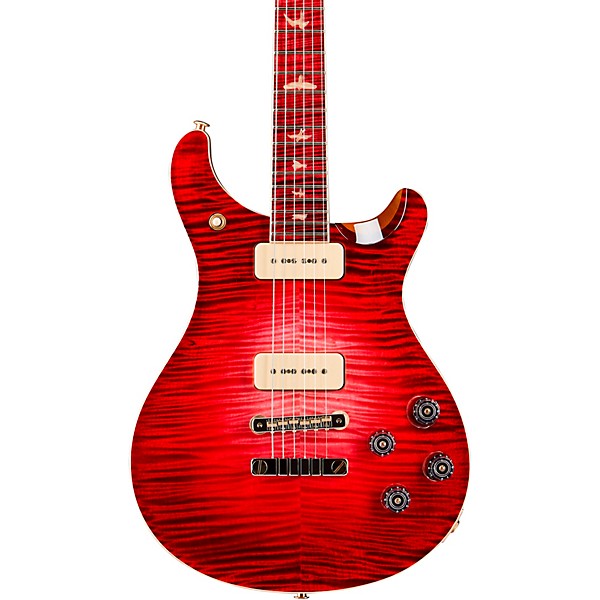 PRS Private Stock McCarty 594 with P90s Curly Maple Top African Ribbon Mahogany Back Stained Curly Maple Fretboard with Pa...